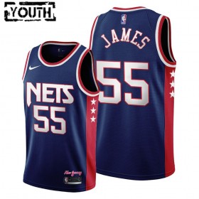Dres Brooklyn Nets Mike James 55 Nike 2021-22 City Edition Throwback 90s Swingman - Dječji